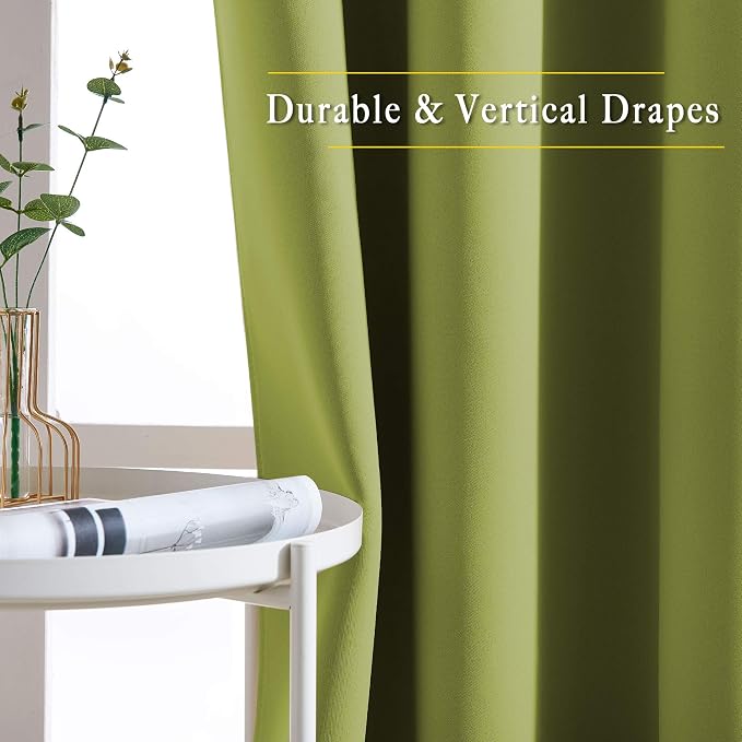 NICETOWN Light Reducing Grommet Curtains - Image 5