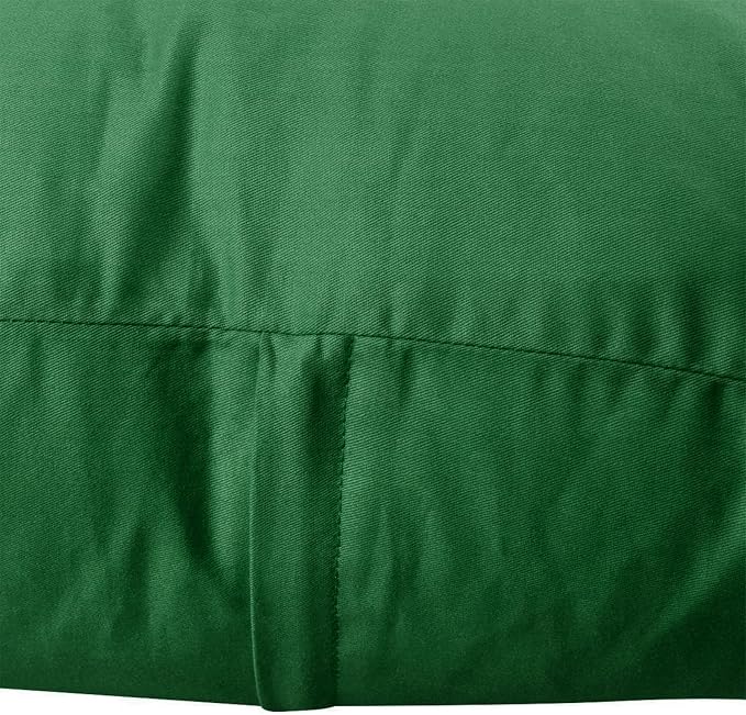 4-Pack 100% Cotton Lumbar Comfortable Solid Decorative Throw Pillow Case - Image 9