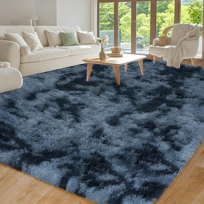 Area Rug for Living Room 6x9, Ultra Soft Shaggy Area Rugs for Bedroom, Upgrade by Unknown