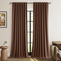 Guken 100% Blackout Curtains 96 Inch Length 2 Panels Set by Guken