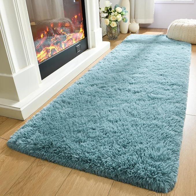 Merelax Soft Fluffy Rugs for Bedroom Living Room, 2x6 Hallway Runner Rugs - Image 9