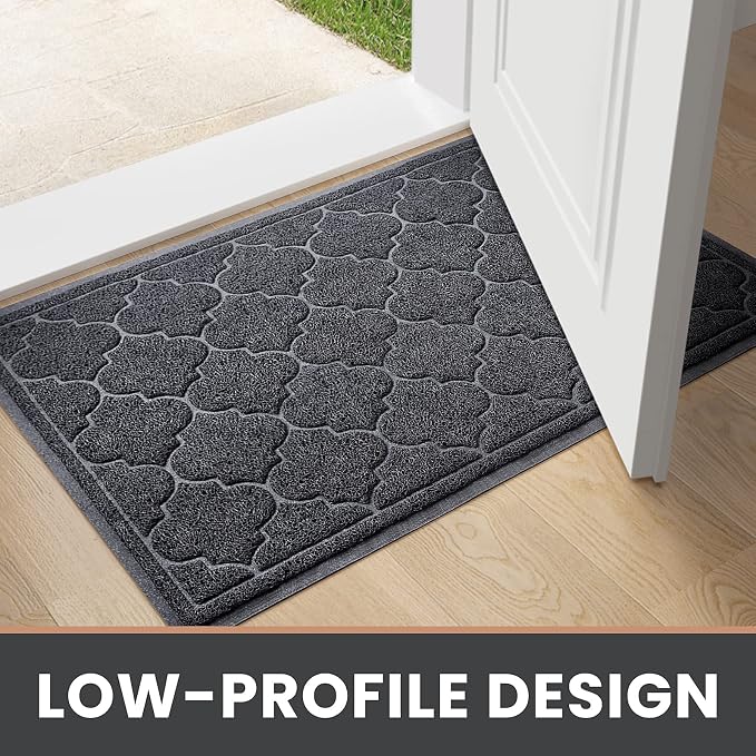 LuxStep Door Mat Large 24x36 Inch Indoor Outdoor Doormat, Non-Slip Low-Profile - Image 6