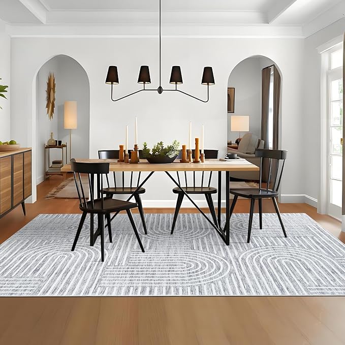 ROYHOME Washable Rug 4x6 Area Rugs - Image 3