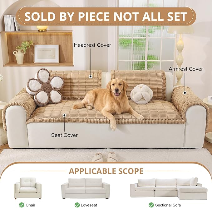 OstepDecor Washable Couch Cover - Image 4