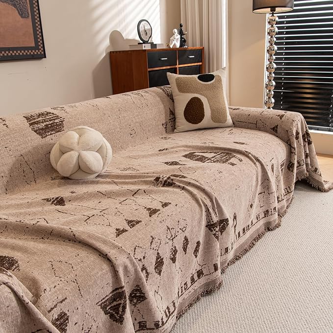 ROOMLIFE Couch Cover Boho Sofa Covers - Image 7