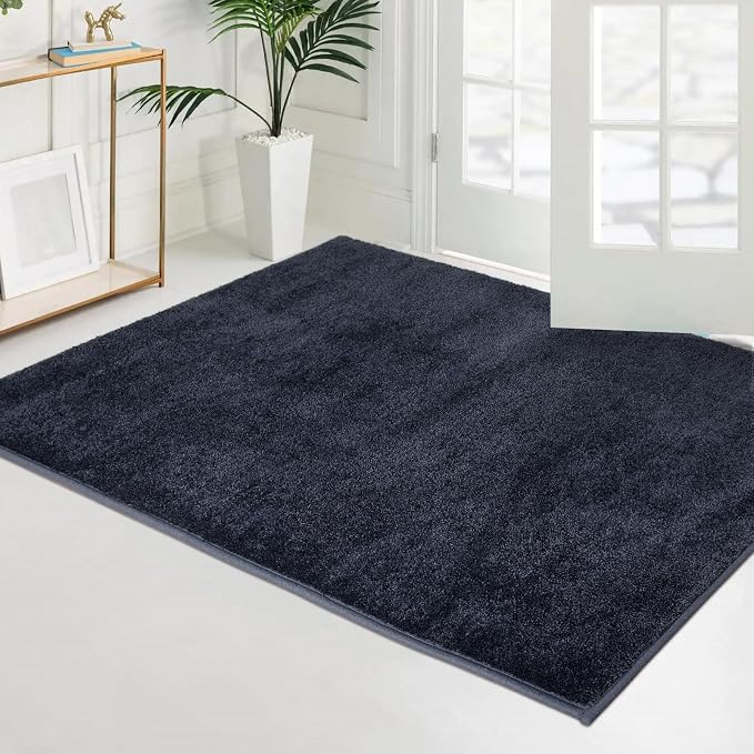 PURRUGS Easy Care Area Rug 4ft x 6ft, Non-Slip Machine Washable Entryway Rug - Image 3