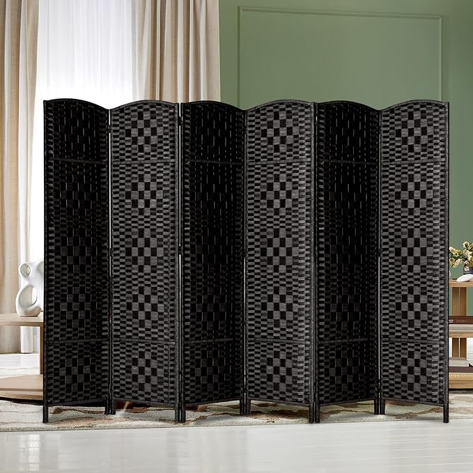 Rose Home Fashion 6 ft Tall Room Divider, Room Dividers and Folding Privacy - Image 2
