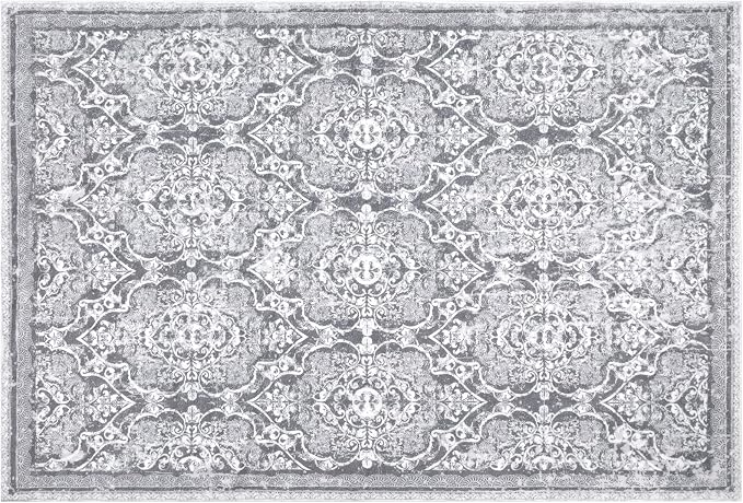 Vaukki Living Room Rug, Vintage Shaggy Soft Laundry Rug, Non Slip Kitchen Area - Image 9