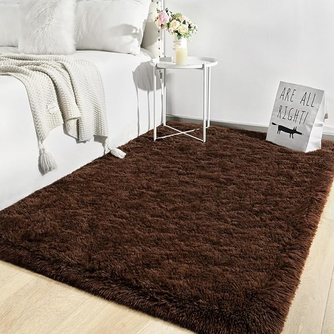 TWINNIS Super Soft Shaggy Rugs Fluffy Carpets, 9x12 Feet, Indoor Modern Plush - Image 7