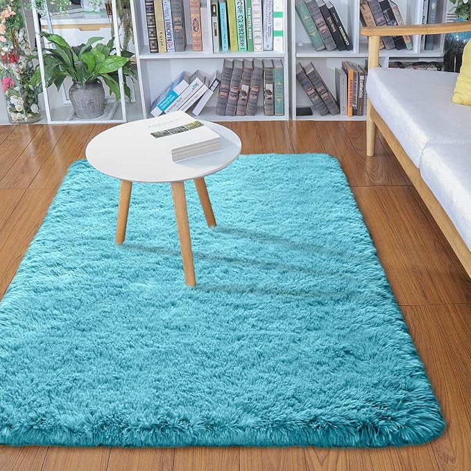 Merelax Modern Soft Fluffy Small Shaggy Rug - Image 3
