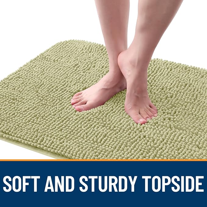 OLANLY Dog Door Mat for Muddy Paws 47x24, Absorbs Moisture and Dirt, Absorbent - Image 4