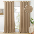 BGment Extra Long Linen Curtains by BGment