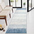 Lahome Moroccan Washable Blue Runner Rug 2x6 Rug Runners by Lahome