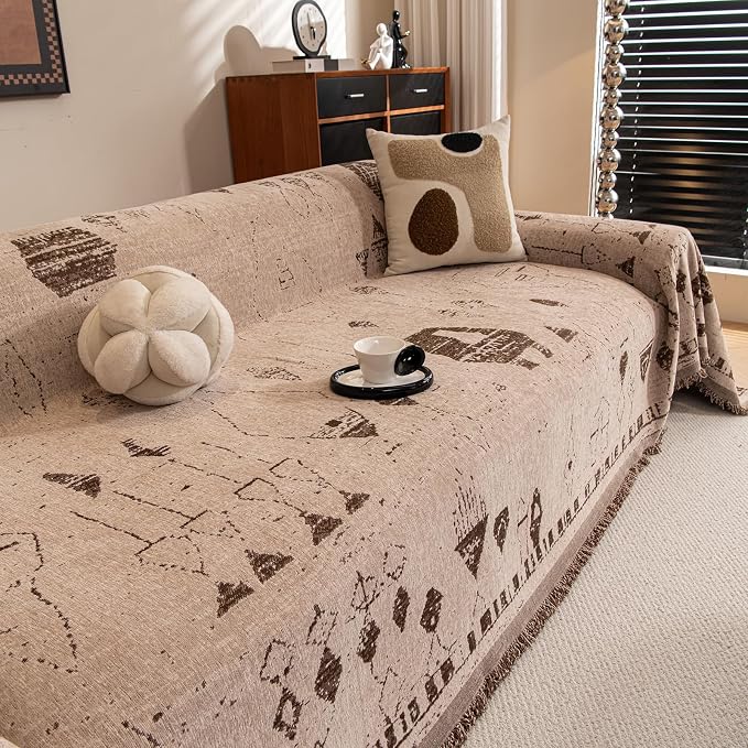 ROOMLIFE Couch Cover Boho Sofa Covers - Image 3