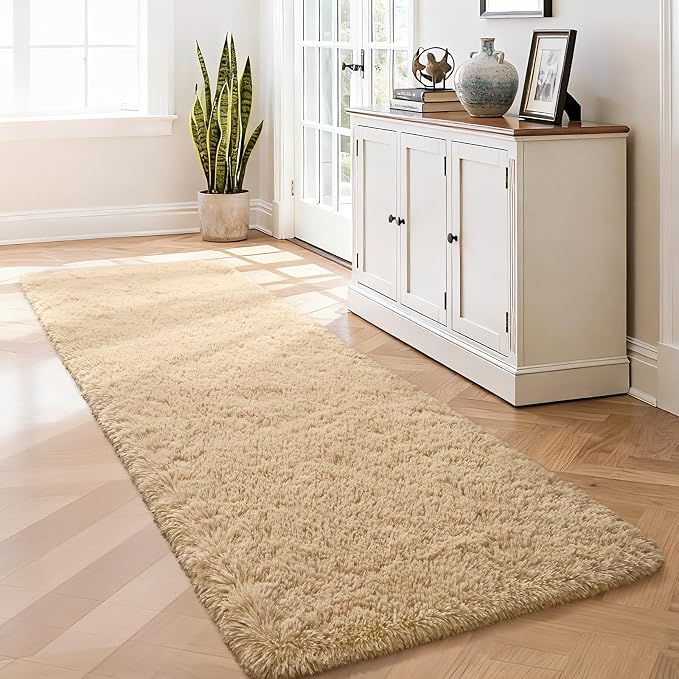 Merelax Soft Fluffy Rugs for Bedroom Living Room, 2x6 Hallway Runner Rugs - Image 2
