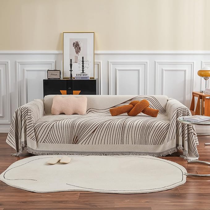 VClife XXL Sofa Cover Chenille Couch Cover by VCLIFE