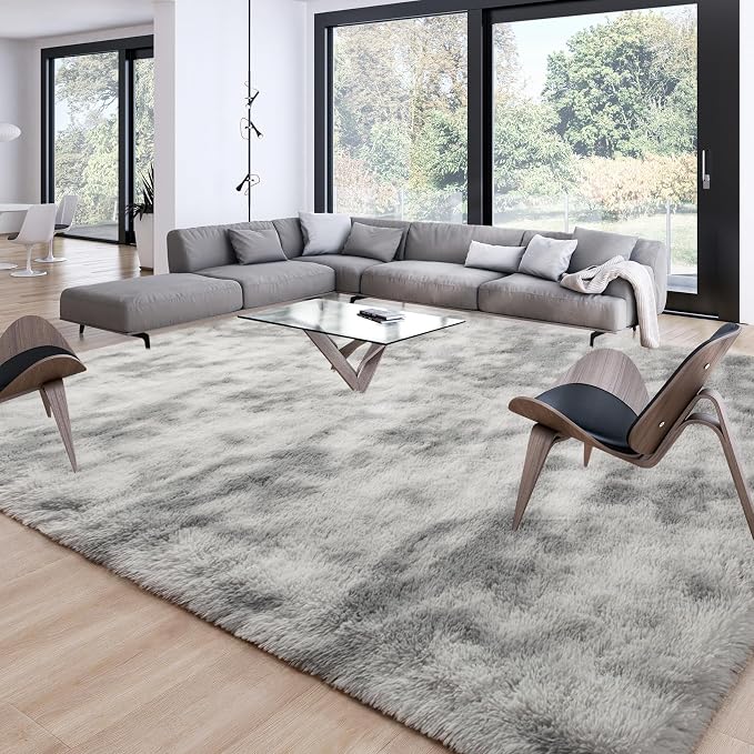 Merelax Soft Area Rugs for Livingroom Bedroom, Shaggy Plush Fuzzy Fluffy Carpet - Image 2