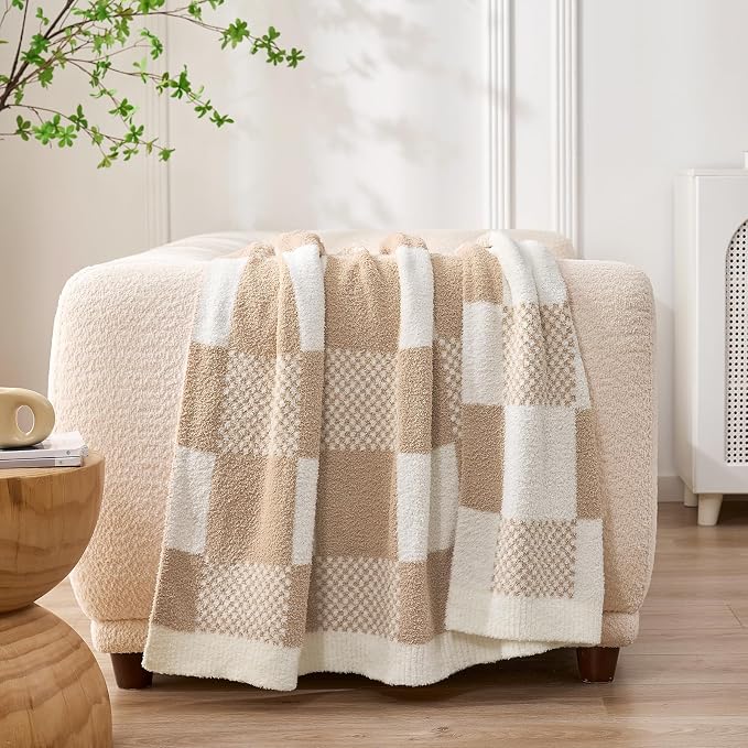 Snuggle Sac Checkered Blanket, 50x70 inches - Image 3