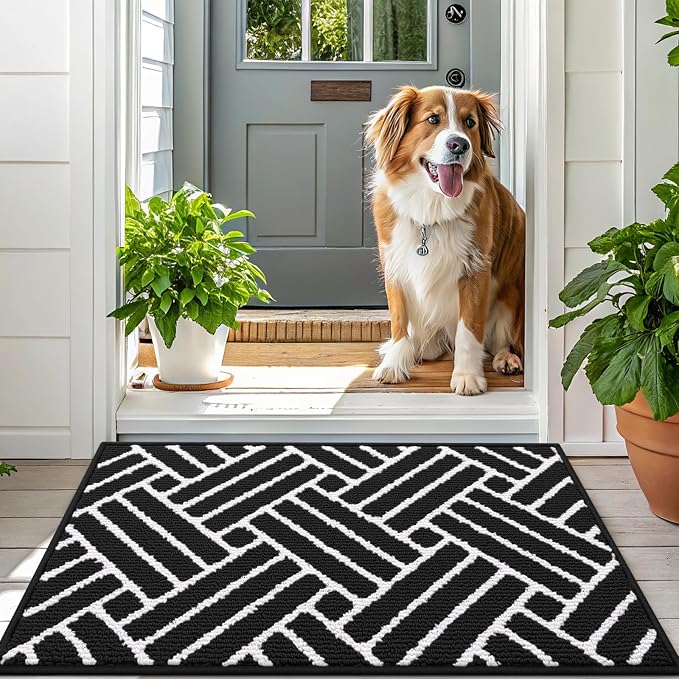 OLANLY Indoor Door Mat, 48x32 Inch, Dirt Resistant and Absorbent, Non-Slip - Image 6