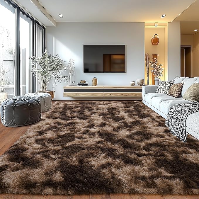 Extra Large Plush Rug High Pile Fluffy Rug - Image 4