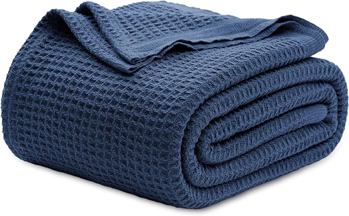 Bedsure Gentlesoft 100% Cotton Blanket King Size by BEDSURE