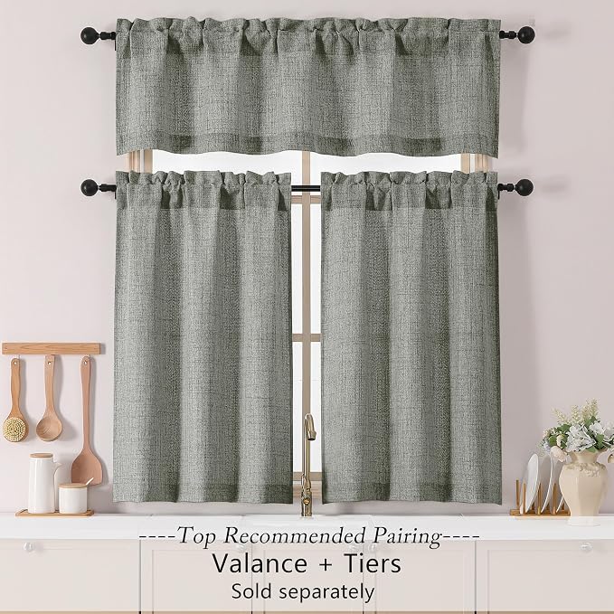 Chyhomenyc Dark Grey Valance for Windows - Image 2