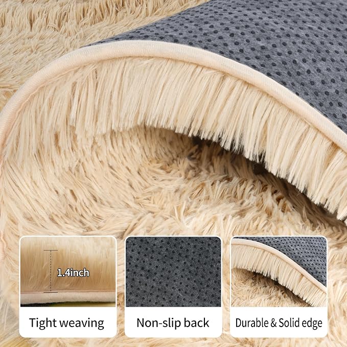 Rug for Living Room Bedroom, 5x7 Area Rugs for Living Room, Ultra Soft Modern - Image 4