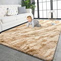 TWINNIS Super Soft Shaggy Rugs Fluffy Carpets, 4x5.9 Feet, Indoor Modern Plush by TWINNIS