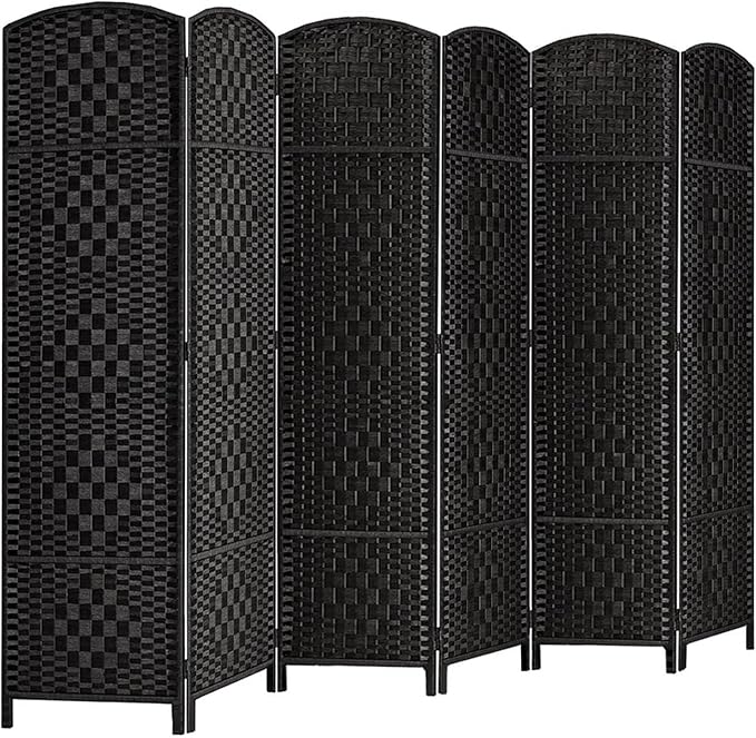Rose Home Fashion Room Divider, 6 ft Tall Room Dividers and Folding Privacy by RoseHomeFashion