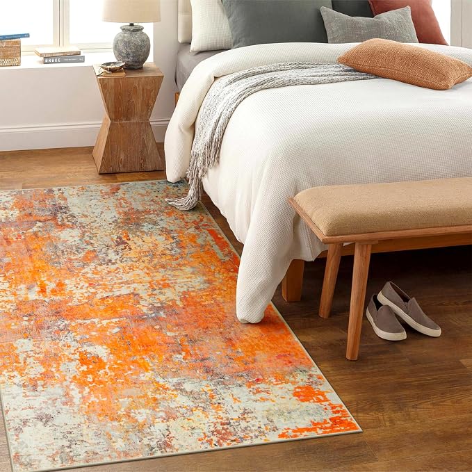 Lahome Modern Abstract Area Rug - Image 3