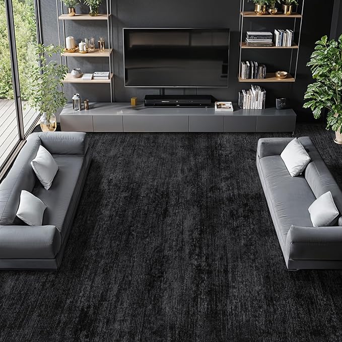 LIANLAM Washable Rug 10x14 Area Rugs by LIANLAM