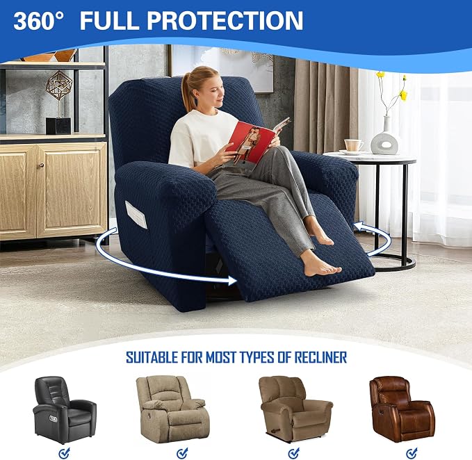 MAXIJIN Recliner Cover Slipcovers - Image 2