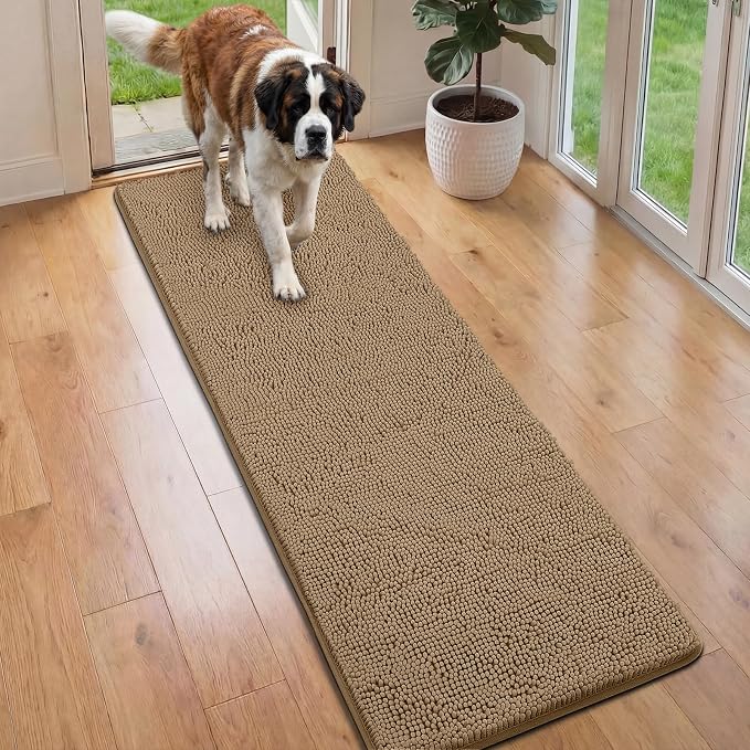 Bcoimo Super Absorbent Dog Door Mat, Pet Rugs by Bcoimo