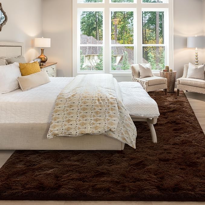 Merelax Soft Modern Indoor Large Shaggy Rug - Image 2
