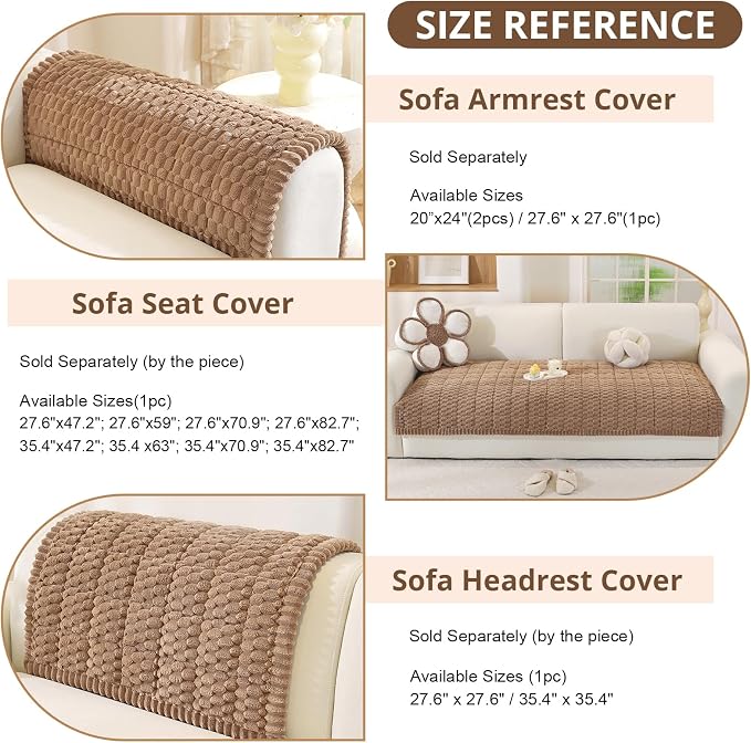 OstepDecor Washable Couch Cover - Image 3