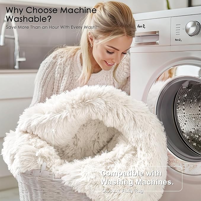 OLANLY 10x14 Machine Washable Large Area Rugs - Image 2