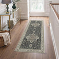 GENIMO 2x10 Runner Rugs for Hallway, Machine Washable Non Slip Vintage Rugs by GENIMO