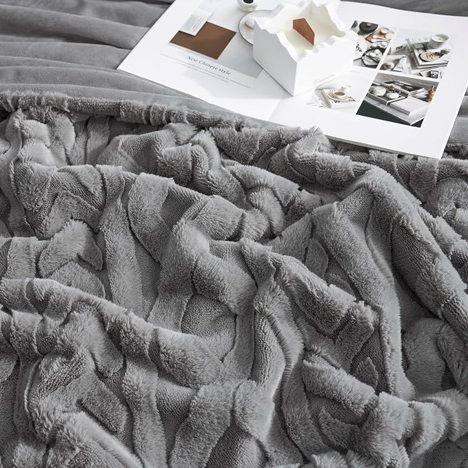 Cozy Bliss Faux Fur Throw Blanket - Image 7