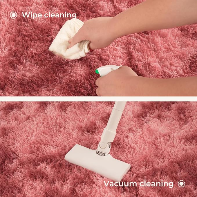 Litanika 3x5 Fluffy Shag Faux Fur Area Rug - Image 7