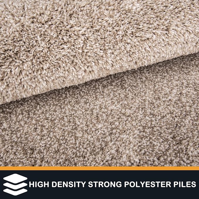 PURRUGS Dirt Trapping Door Mat 36" x 36", Non-Slip Machine Washable Entryway Rug - Image 3