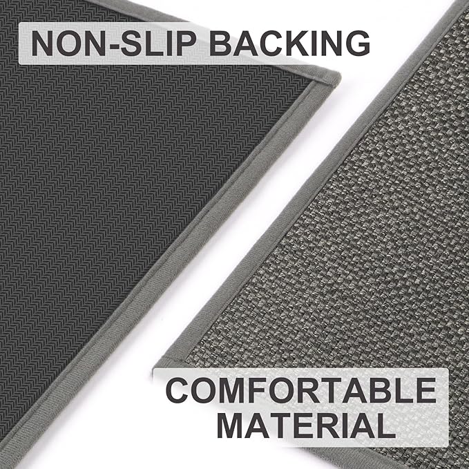 LEKEEPGO Door Mat 36"x59", Non Slip Door Mat Indoor Entrance, Rubber Backing - Image 3