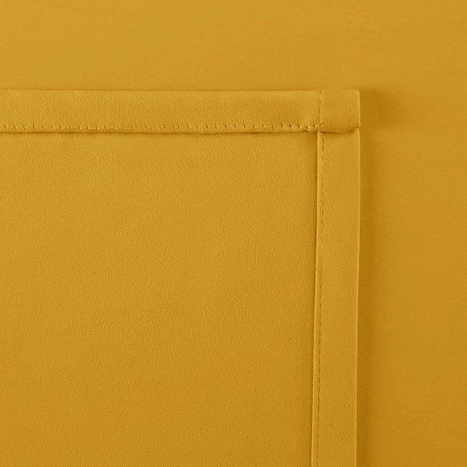 Hiasan Yellow Valance Curtains for Kitchen - Image 4
