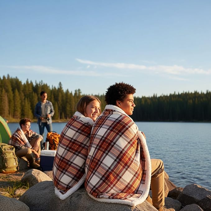 Eddie Bauer - Sherpa Throw Blanket - Image 7