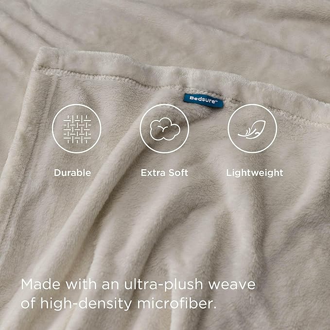 Bedsure GentleSoft Fleece Throw Blanket - Image 4