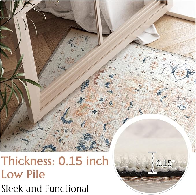 jinchan Area Rug 3x5 Entryway Rug - Image 3