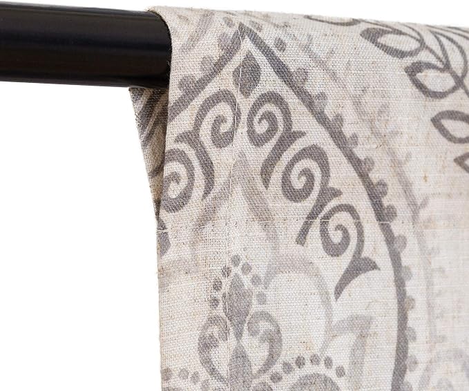 jinchan Faux Linen Tie up Valance - Image 5