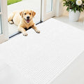 OLANLY Dog Door Mat for Muddy Paws 44x32, Ultra Absorbent Chenille Mud Doormat by OLANLY