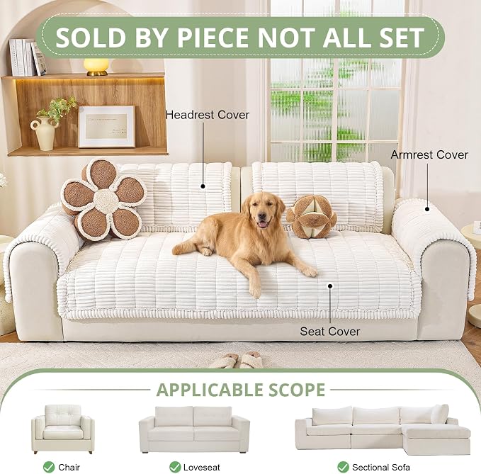 OstepDecor Washable Couch Cover - Image 4