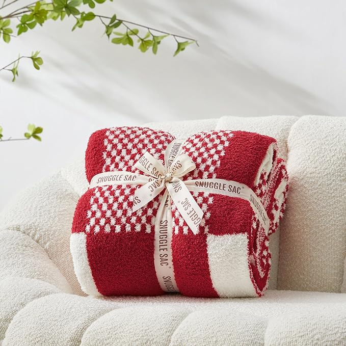 Snuggle Sac Checkered Blanket, 50x60 inches - Image 4