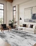 4x6 Area Rugs for Living Room, Modern Abstract Washable Rug, Boho Entryway Non by OHWPEAT